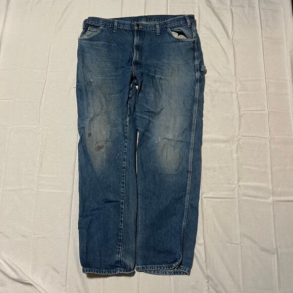 Vintage 90s Dickies Carpenter Jeans 40x34 - Picture 1 of 4